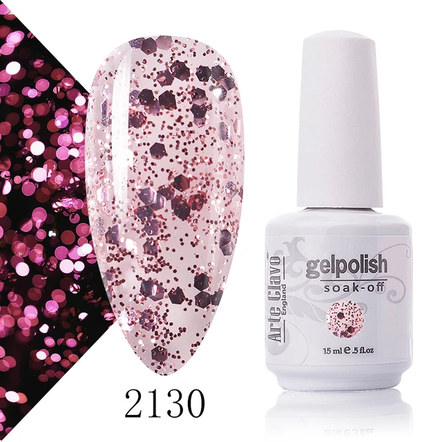 Arte Clavo 131 Colors Gel Polish Nail Gel Varnish Paint Semi Permanent Nails Art Gel Nail Polish For Manicure Top Coat Base Coat 2130