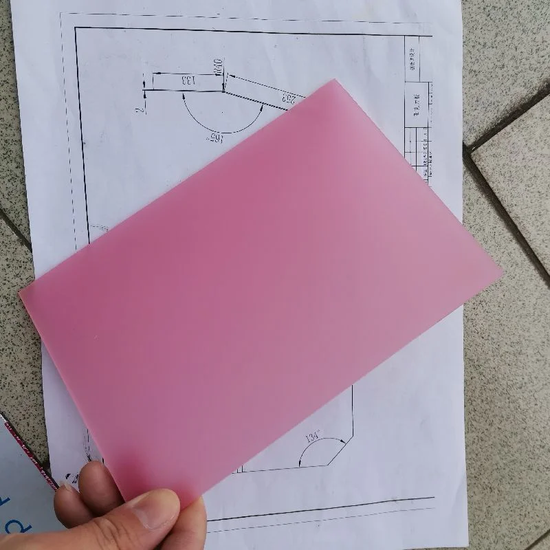 Opaque Pink Acrylic Sheet (12 x 12, 1/8 / 3mm)