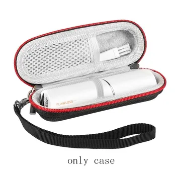 

2018 NEW Hard Case for Finishing Touch Flawless Women's Painless Hair Remover Razor, Travel Carrying Storage Bag - Black