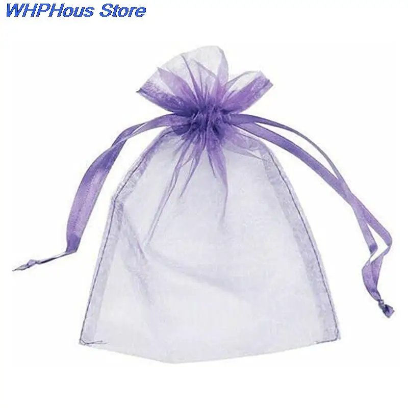 NEW 50pcs Fruit Protection Bags Pest Control Anti-Bird Garden Drawstring Net Bags Mesh Grape Bag Plant Grow Bags 