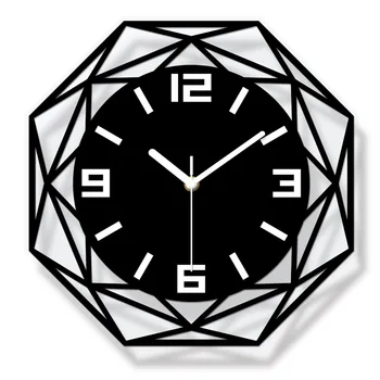 

European Modern Simple Clock Individuality Creative Fashion Watchers Decorate Quartz Clocks with Atmosphere