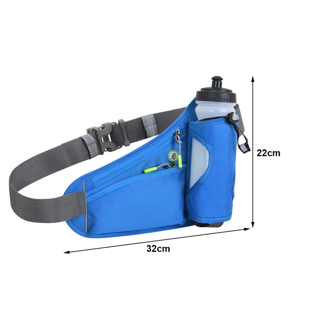 Riñonera para correr para hombre y mujer, bolsa para cinturón de maratón,  soporte para botella de agua, paquete para teléfono, riñonera deportiva  para correr - AliExpress