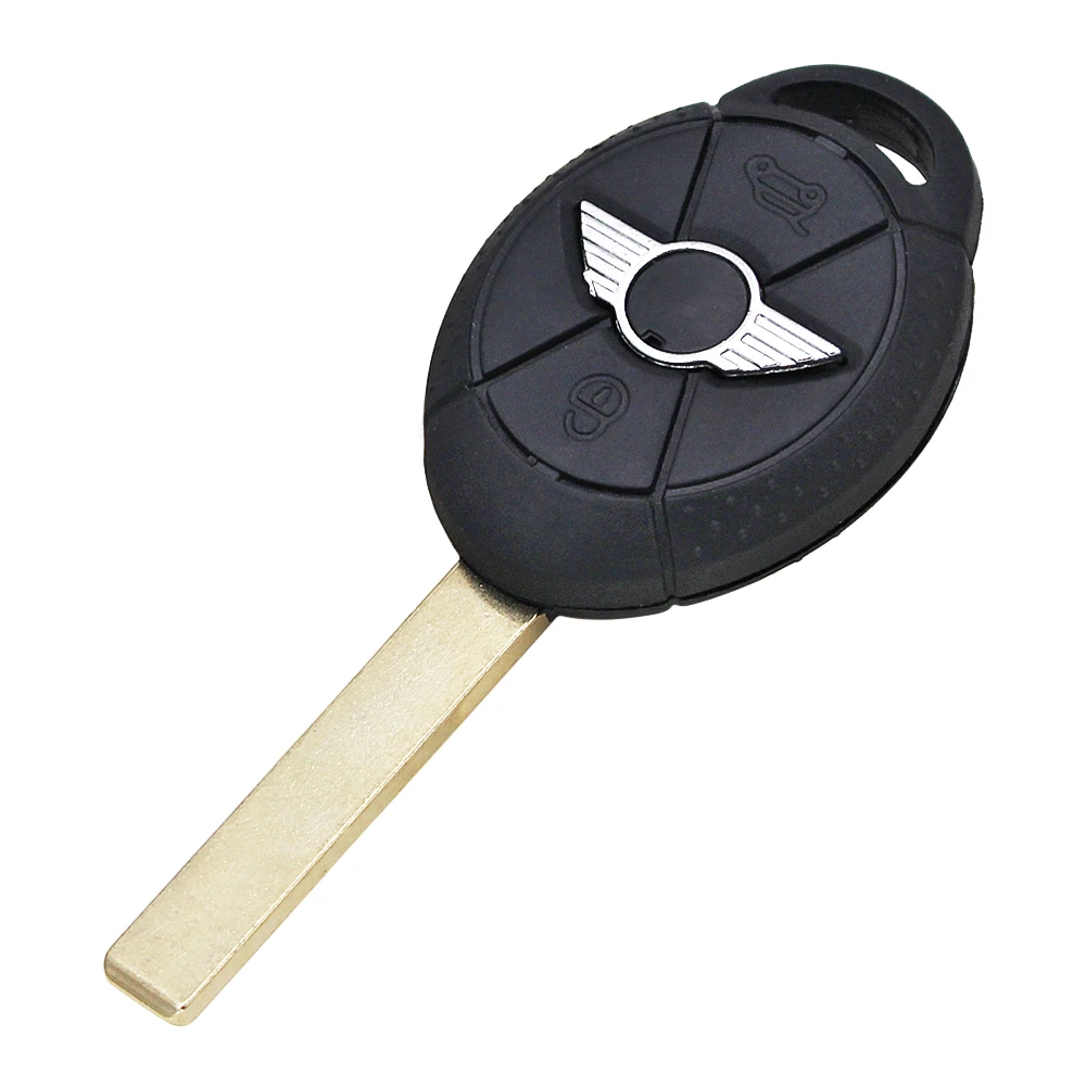 3 Button Replacement Shell Remote Key Case Fob for BMW Mini Cooper Uncut Blade key case,car key shell