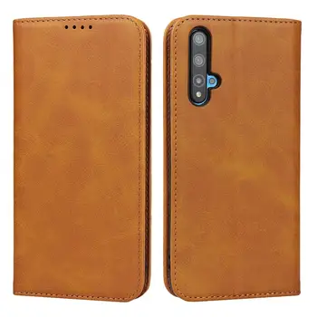 

For Huawei Honor 20 Calf leather wallet phone case for Huawei Honor 20 Pro Honor 10 Lite Honor 9i Card Slot magnetic Flip cover