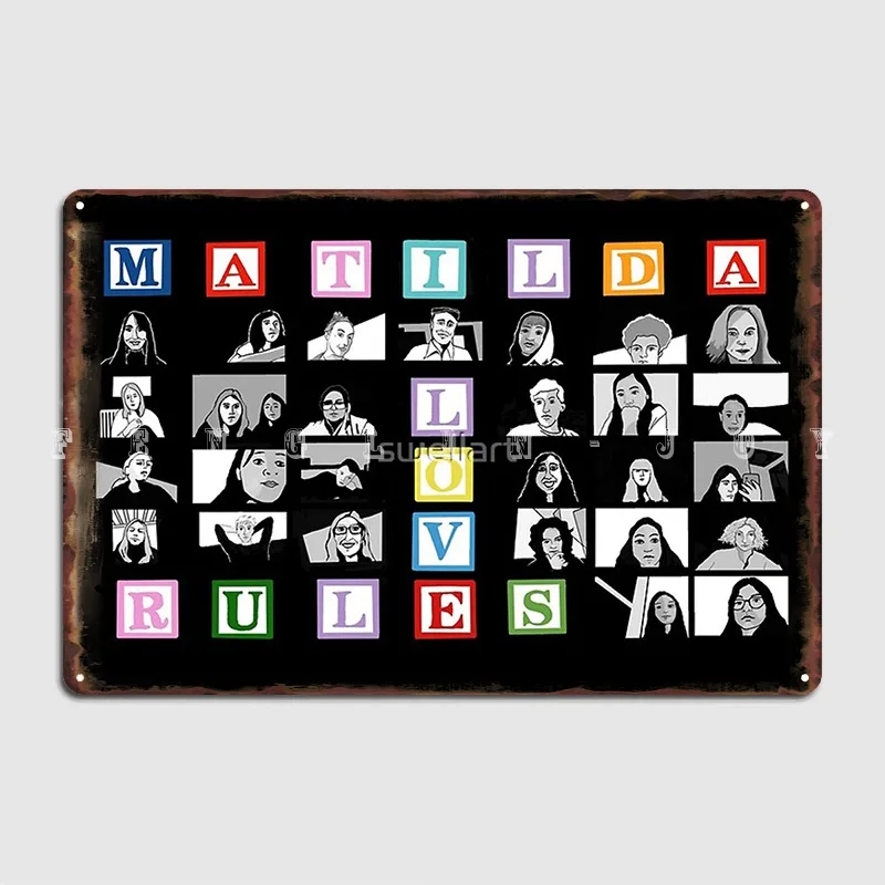 

Jams Matilda 2020 металлический знак для кинотеатра