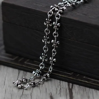 

Sterling Silver 925 To Create Personality To Boat Anchor Necklace Thai Silver Vintage Punk Wind Sweater Chain Price