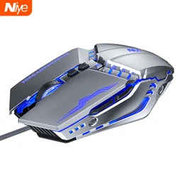 Rato prendido ergonômico do jogo conduzido 3200 dpi usb computador rato gamer ratos g10 silencioso mause com cabo de luz de fundo para computador portátil