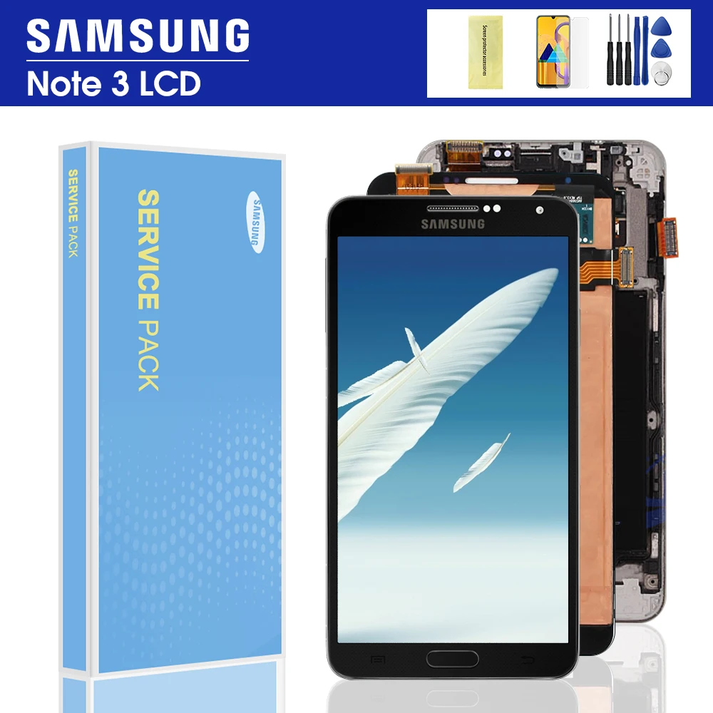 5 7 &quotОригинальный ЖК-дисплей для SAMSUNG Galaxy Note 3 N9005 сенсорный экран Note3 N900A N900T