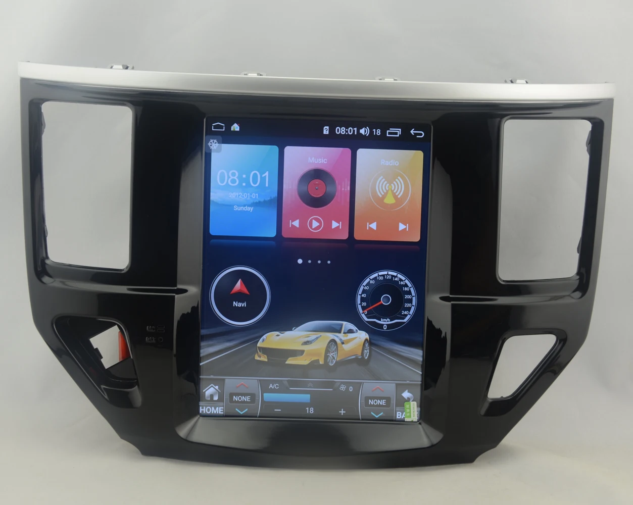 10 4 &quottesla style вертикальный экран android Восьмиядерный Автомобильный GPS-навигатор для