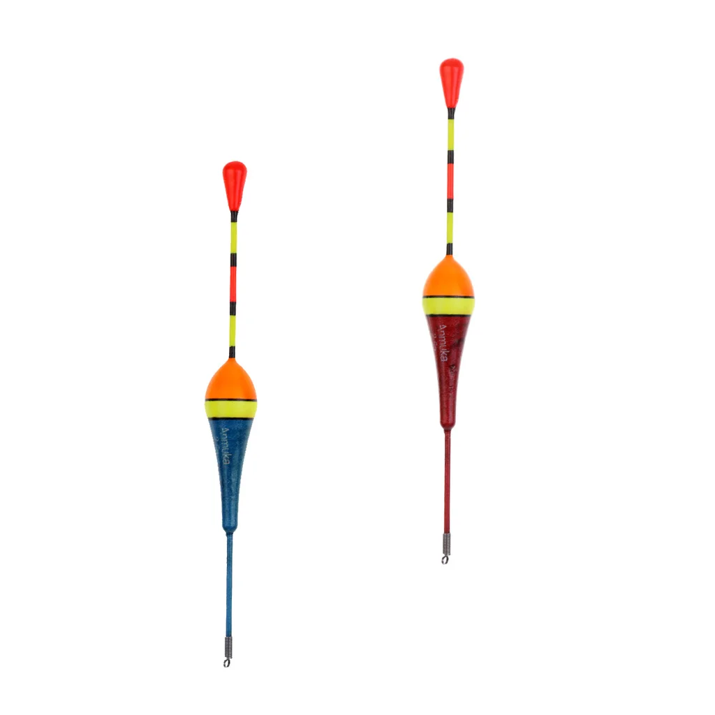 2.5g Wood Float Bobbers Saltwater Vertical Fishing Buoy for Outdoor Fishing Red/Blue 2.5g Wood Float Bobbers Saltwater Vertical Fishing Buoy for Outdoor Fishing Red/Blue