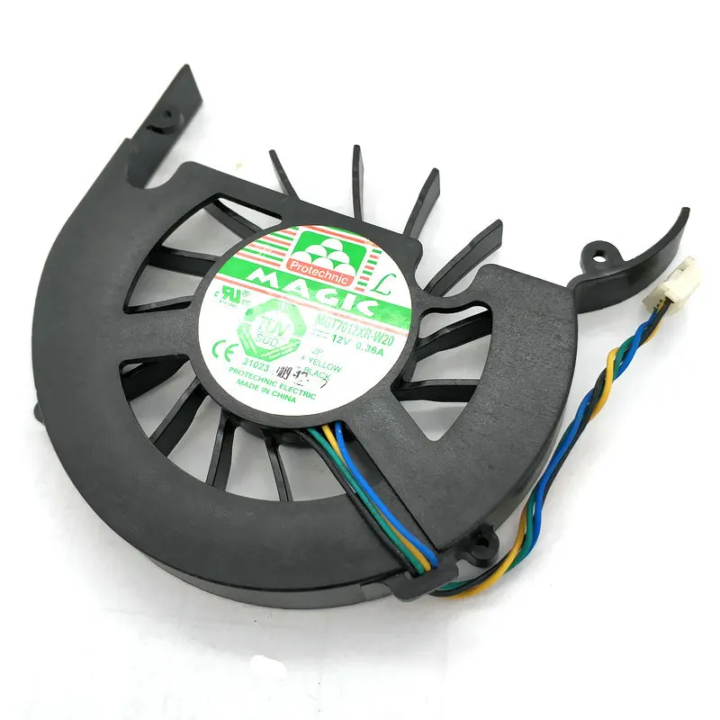 

Кулер VGA для видеокарты MAGIC MGT7012XR-W20, сменный вентилятор охлаждения 12 в 0,35 А, 4 провода, 4-контактный разъем, HZDO