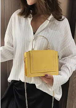 

2020 Women Square Shoulder Bags Solid Classic Ladies Bags Portable Tote Handabags Fashion Women Messengers Outdoor Office