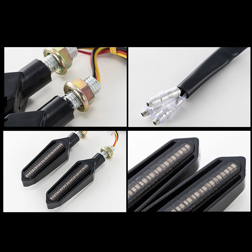 3020SMD мотоциклетные дневные ходовые 24LED огни QMW-HYC24LED лампы 3000K 12V