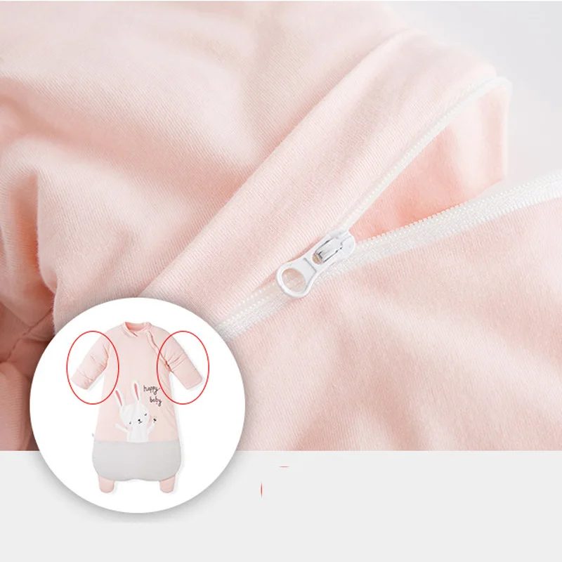 Спальный мешок для малышей мягкий хлопковый конверт новорожденных съемный