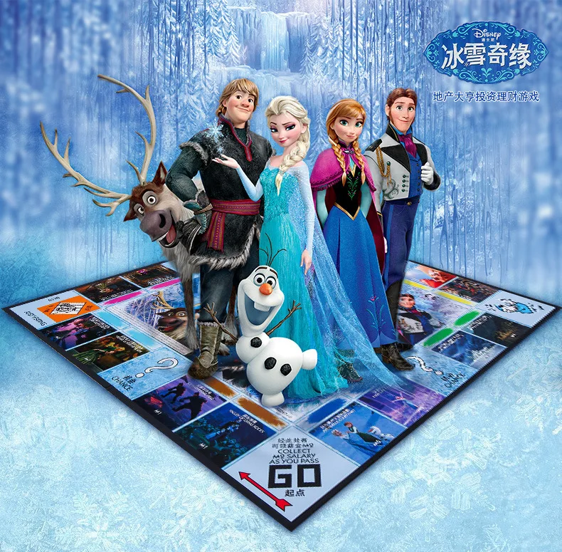 Hasbro замороженная Монополия быстрая торговля торговая игра для взрослых игровой товар китайская/английская версия