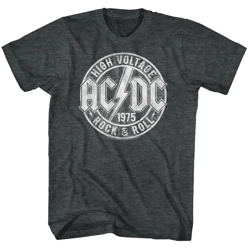 

AC/DC High Voltage 1975 Rock & Roll Adult T Shirt Heavy Metal Music