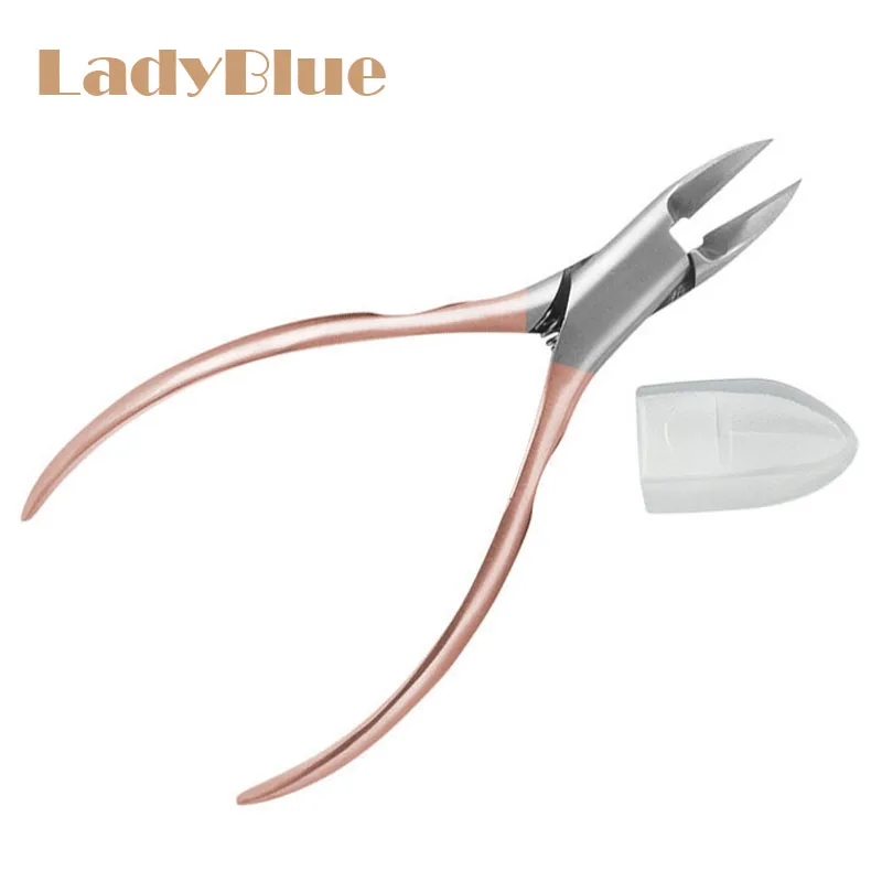 

Rose Gold Nail Cuticle Scissors Fingernail Toenail Cuticle Nipper Pedicure Paronychia Trimmer Dead Skin Clipper Manicure Tool