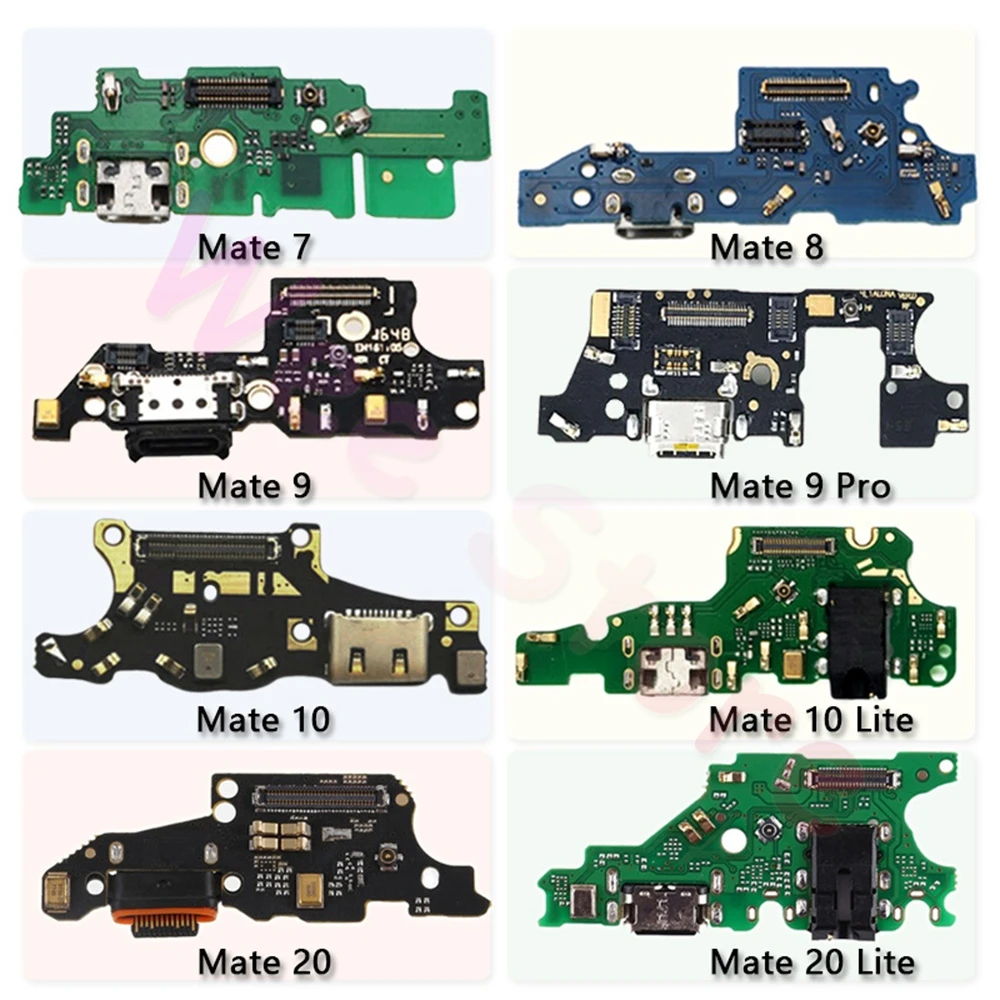 

For Huawei Mate 7 8 9 10 20 Lite Pro Plus USB Charger Port Dock Connector Flex Cable Repair Parts