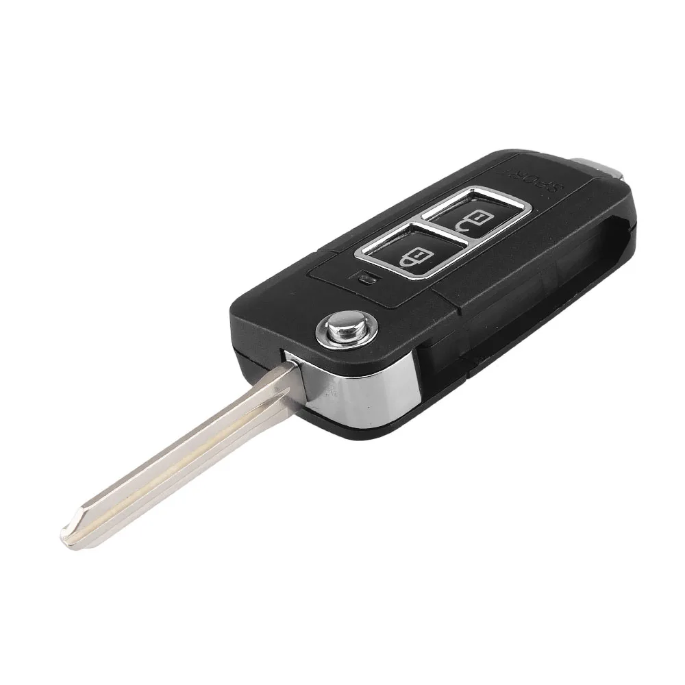 KEYYOU модифицированный чехол для Hyundai Tucson ix35 Elantra Accent SANTA FE с 2 кнопками откидной