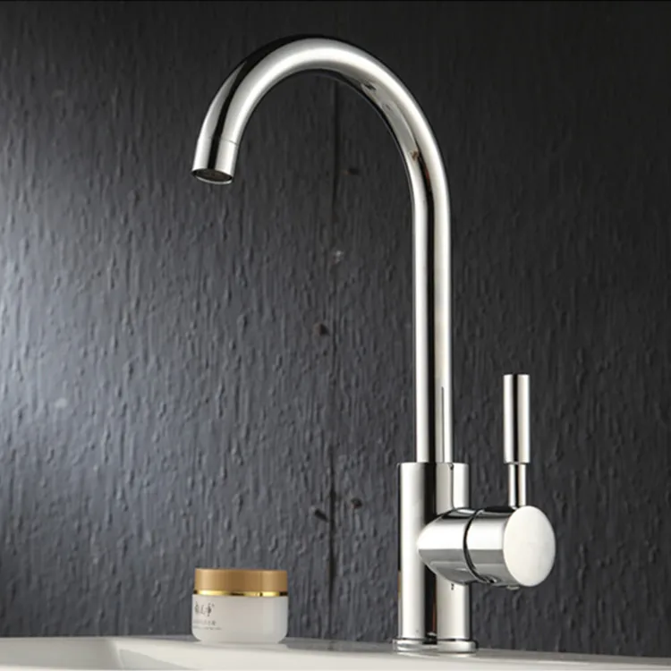 

SOURCE Manufacturers Wholesale Copper-No Rust Kitchen Basin Wash Basin Sink Washing Basin Hot And Cold Mixing Faucet
