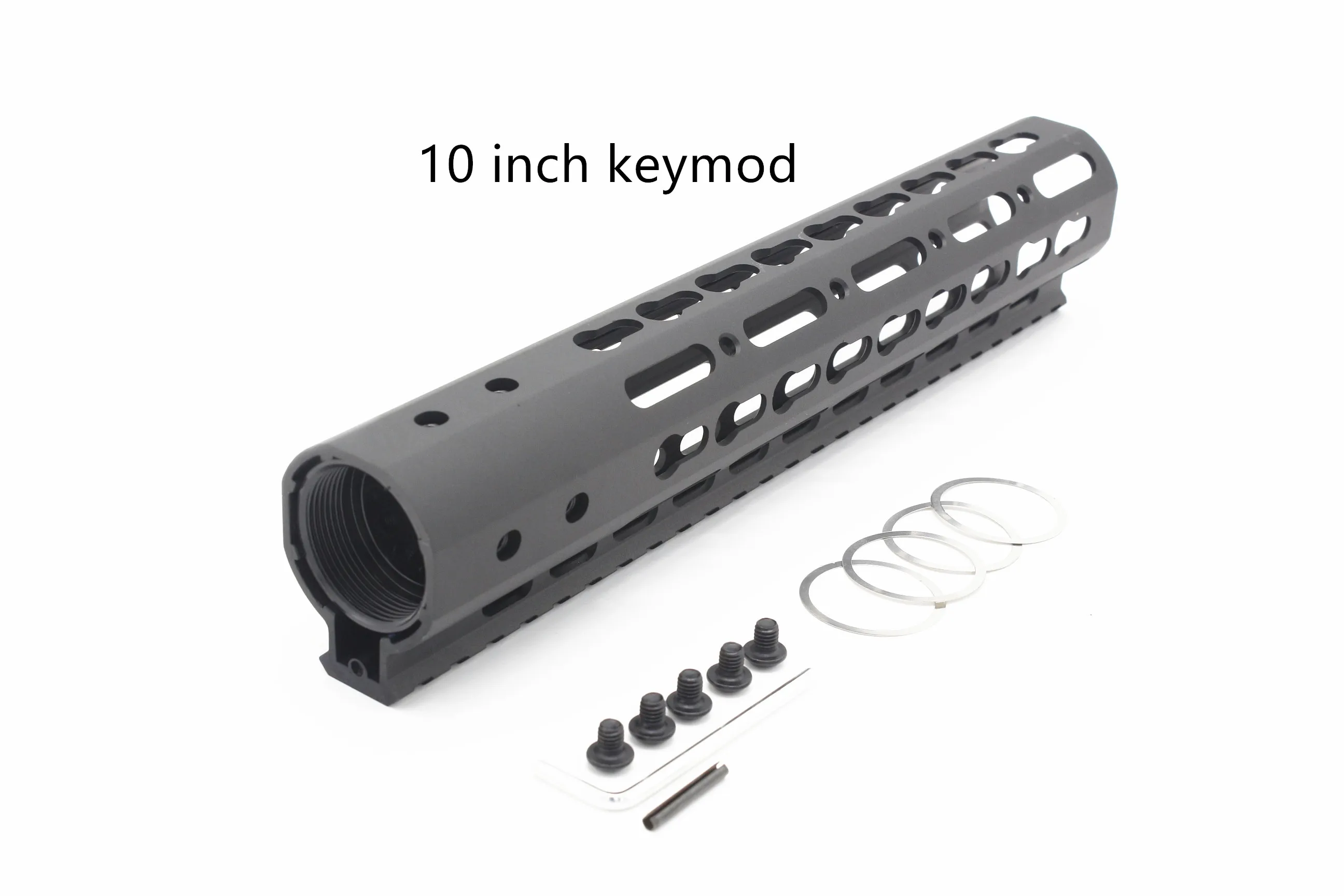 3 цвета 10 дюймов Keymod Mlok Handguard Rail Free Float Picatinny система крепления с алюминиевой/стальной гайкой