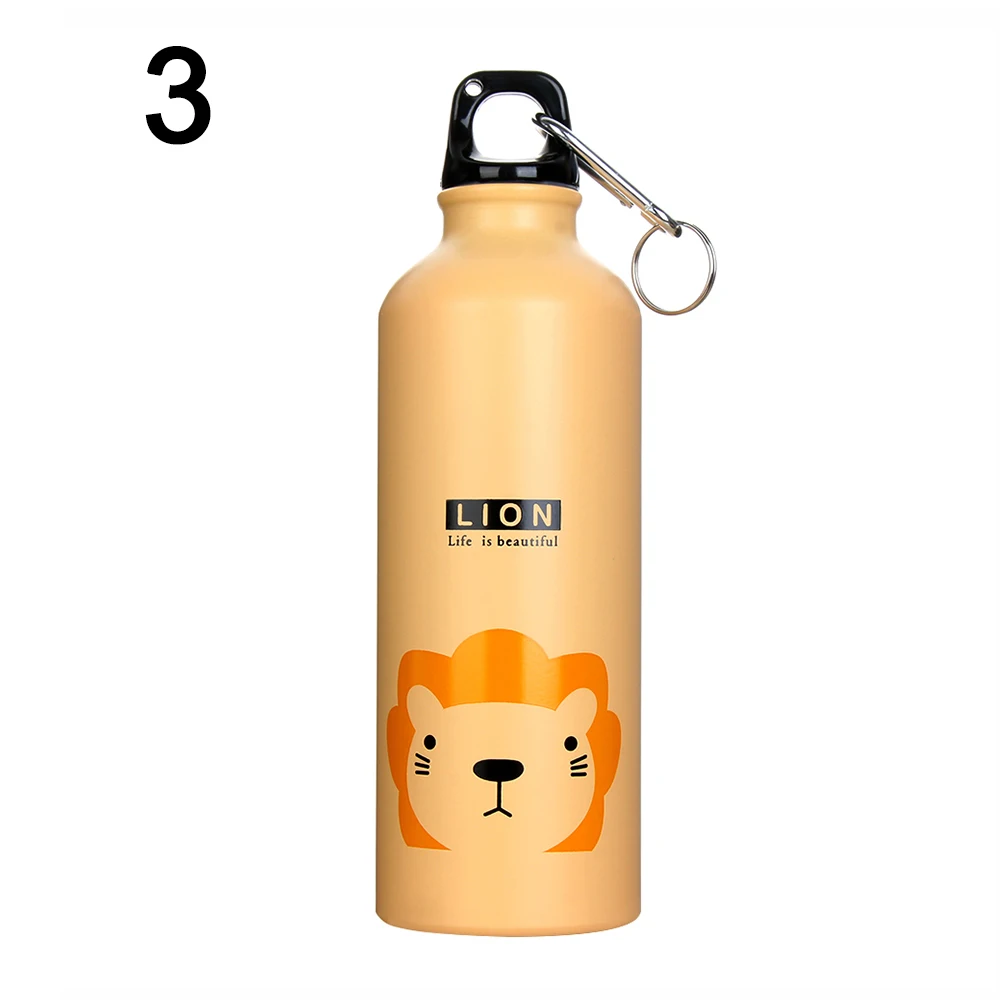 500ml Portable Cute Water Blttle Lovely Animals Outdoor Sports Cycling Camping Hiking Bicycle School Kids Water Bottle