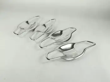 

ABS Chrome Side Door Handle Bowl Cup Cover Trim Protectors Accessories For Honda For Civic 2016 2017