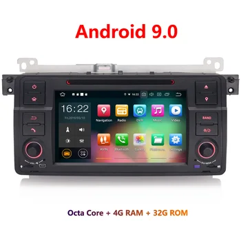 

Erisin ES7962B 7" Android 9.0 Octa Core 4GB RAM Car Multimedia Player Radio BT for BMW 3 Series E46 1998-200