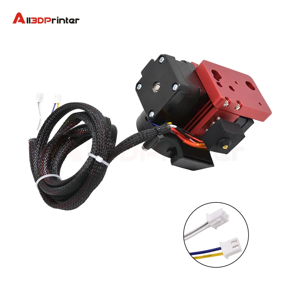 Direct Drive Hotend Kit com Polia Extrusora de Ventilador Turbo Atualização Mk8 12v 24v Ender3 Ender5 Cr10s Pro Anet a8 - Imagem 4