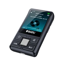 Спортивный Bluetooth MP3-плеер RUIZU X55, 8 ГБ, мини-прищепка с поддержкой экрана, FM, запись, электронная книга, часы, шагомер, музыкальный плеер