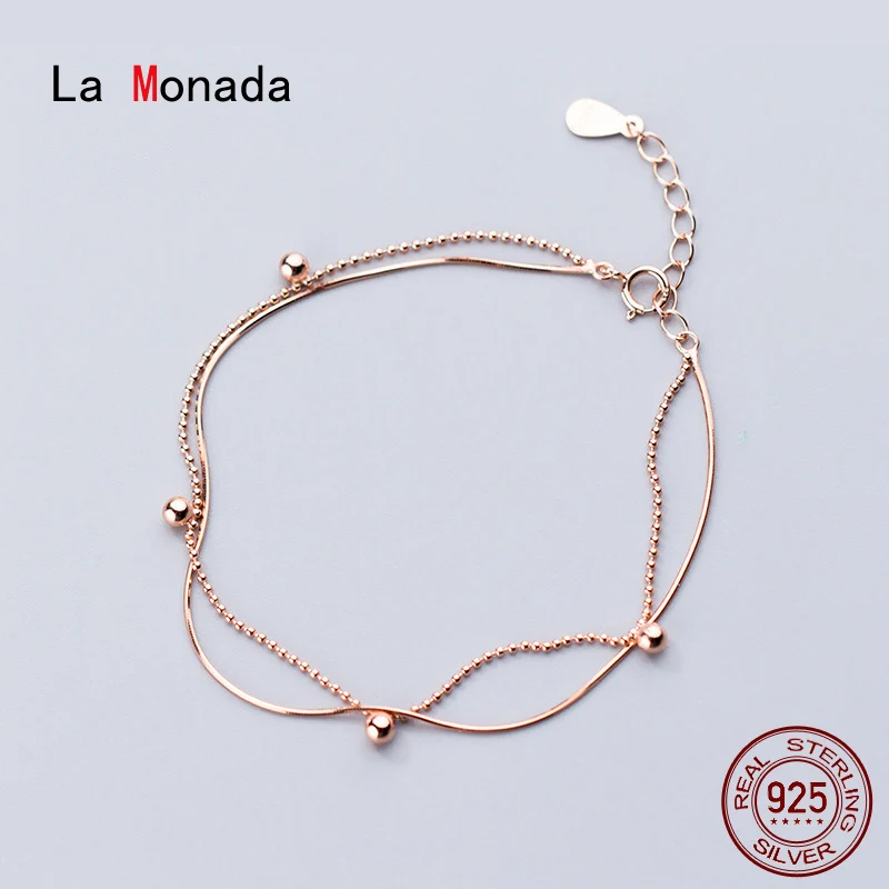 Женский серебряный браслет La Monada ювелирные изделия из серебра 925 пробы