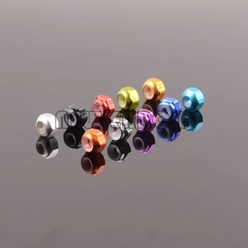 

NEW ENRON 1:18 M3 Aluminum Lock Nut Tire Nut 8P Wltoys RC CAR A949 A959 A969 A979 1/18 A949-49