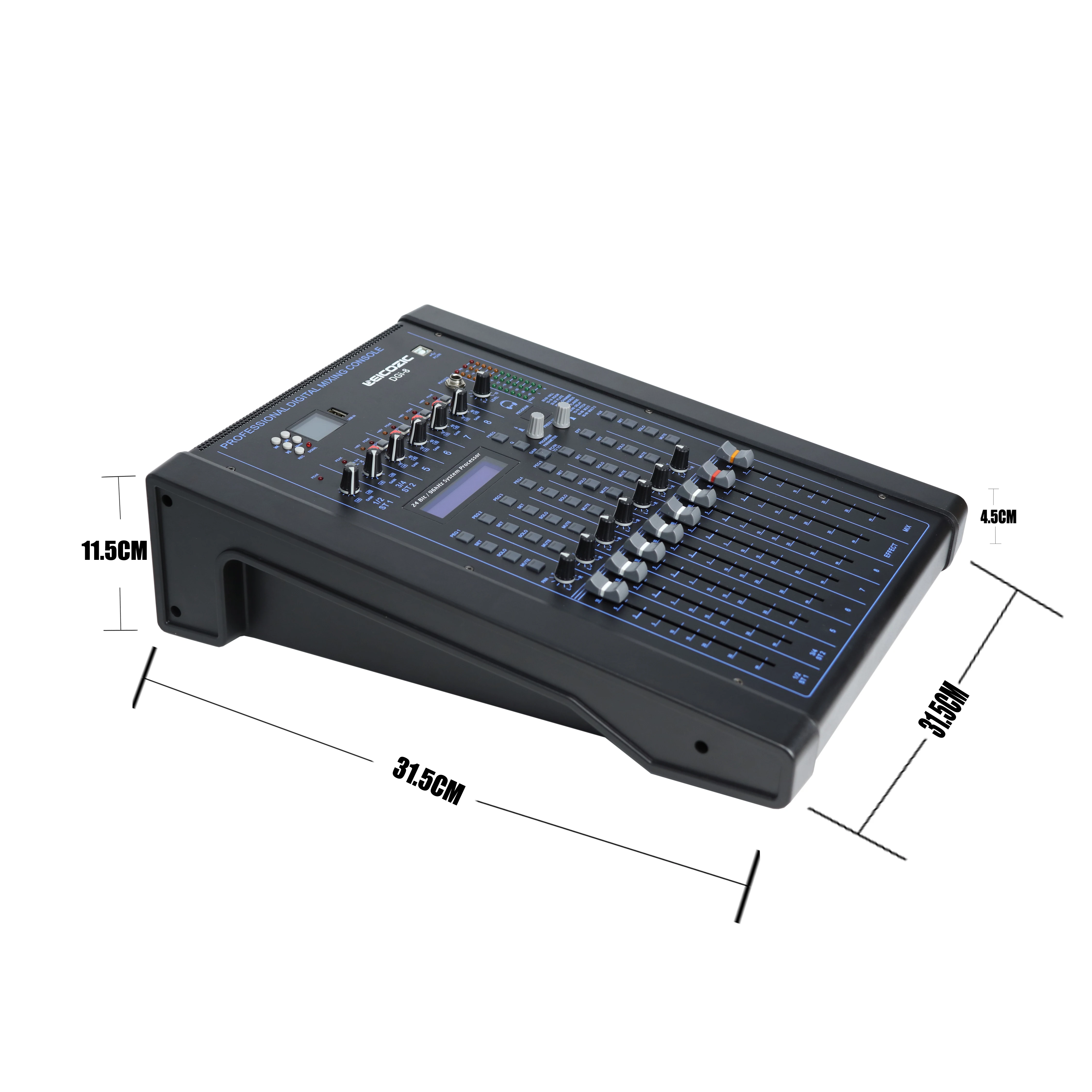 Leicozic Professional digital mixer DGI-8 8