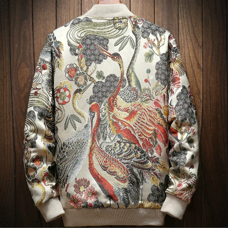 Мужская тонкая спортивная куртка в стиле хип хоп Повседневная Уличная