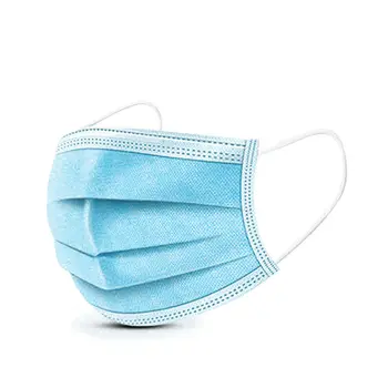

50 disposable masks, dust-proof and anti droplet disposable ear masks, three-layer non-woven fabric