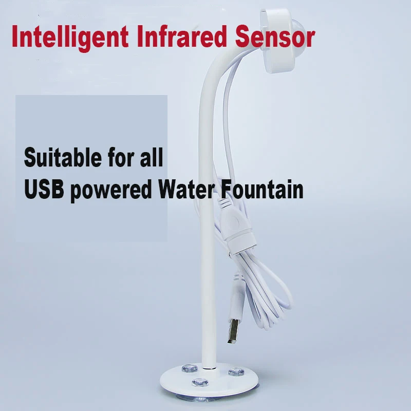 Motion Sensor Kat Hond Water Fontein Filter Dispenser Motion Sensor Smart Infrarood Usb Universal Pet Accessoires Detector