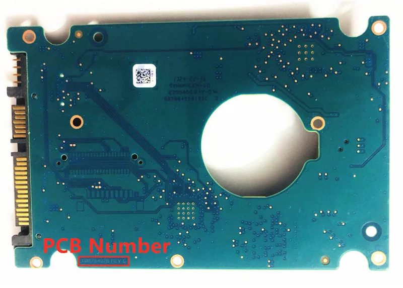 Seagate Placa Lógica Placa Número: 100794976 Rev c 4977 Sata 2.5 St5000lm000 St4000lm024 - Imagem 2
