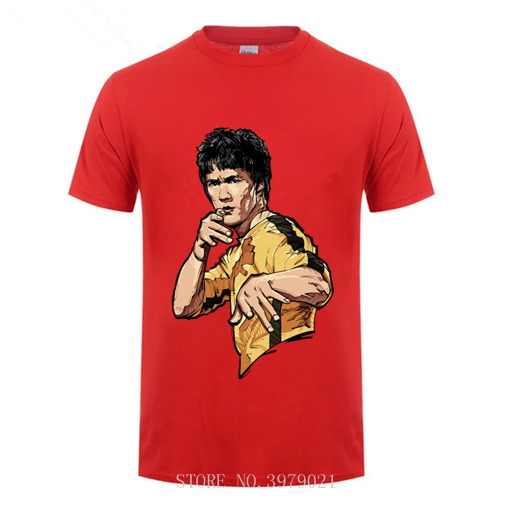 Kungfu Creator футболка с принтом Брюса Ли Nun для основателя ММА Мужская Топ Jeet Kune Do