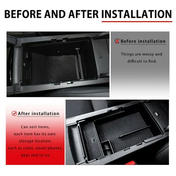 

Car Central Console Interior Storage Box Container Organizer Holder For Mazda 3 Axel 2019 2020 Armrests Accessories