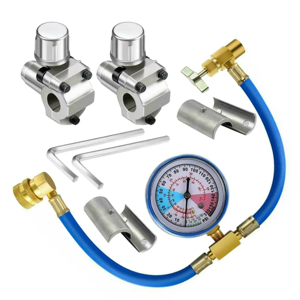 Metal BPV31 Hose Refrigerant Valve Bullet Piercing Tap Valve Kits For