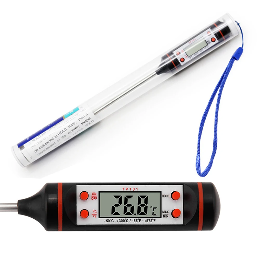 Cooking-Thermometer Instant-Read Digital Grill BBQ Food-Meat Kitchen New for Picnic Food-50/To/300-degree