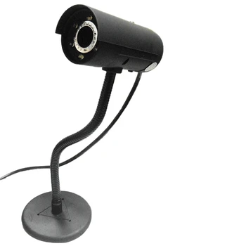 

Professional Webcam USB Computer Camera with Microphone and LED Fill Light for Laptop PC Webcast (480P)