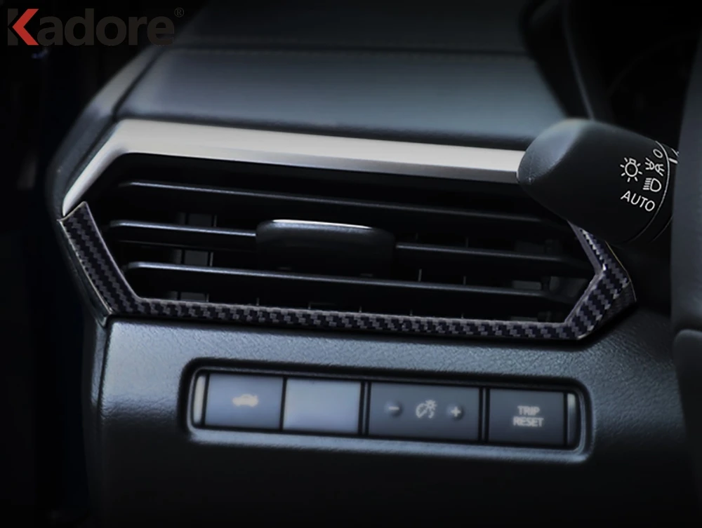 Для Nissan Altima 2019 2020 углеродное волокно передняя сторона интерьера автомобиля
