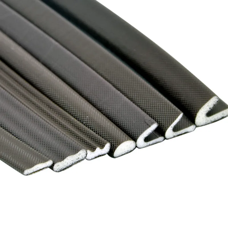 Sealing Strip 5M Self-adhesive Door Window Sealing Strip Dustproof Soundproof Foam Insulation V-type Weather Stripping Door Seal Gap Filler