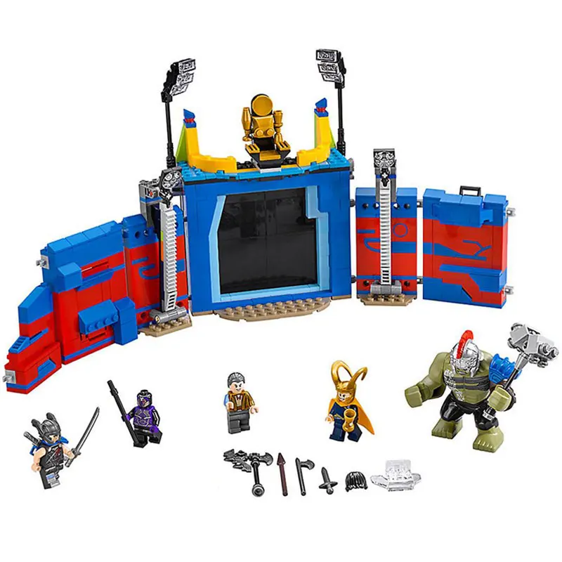 

Bela 10749 Thor vs. Hulk: Arena Clash Marvel Super Hero Building Block Bricks Toys Compatible With 76088 Movie