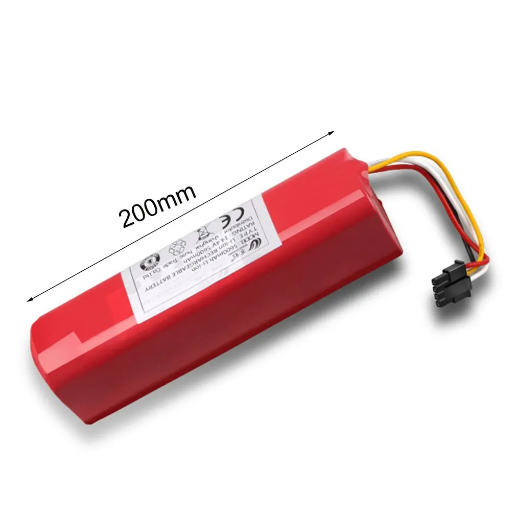 

5600mah Li-ion 18650 Battery For Xiaomi Vacuum Robot Robotics Cleaner Robot Vacuum Cleaner Accessories Roborock S50 S51