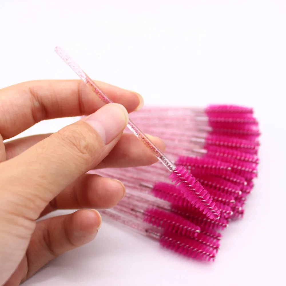 玫红色细闪的刷子2