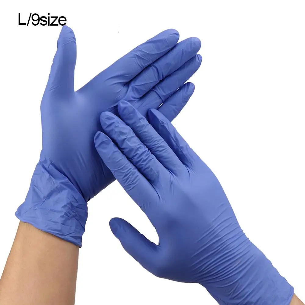 100 шт./лот кухонные перчатки для чистки одноразовые латексные очистки пищевых