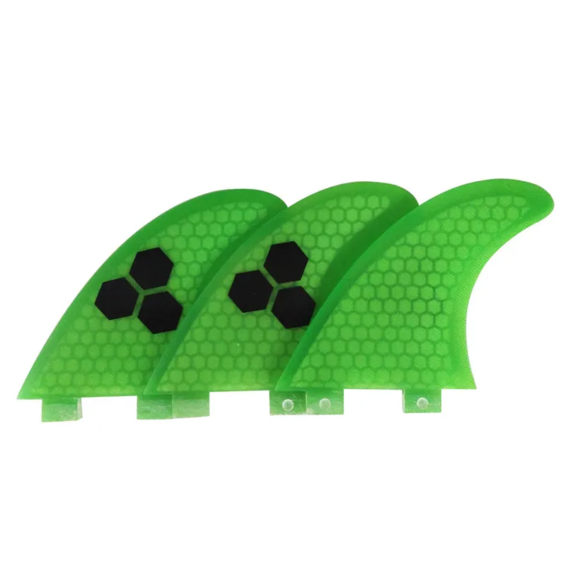 

upsurf fcs fin Double Tabs Fin S/M/L Surfboard Fins Honeycomb Fins SUP Board Fins prancha quilhas de In Surfing