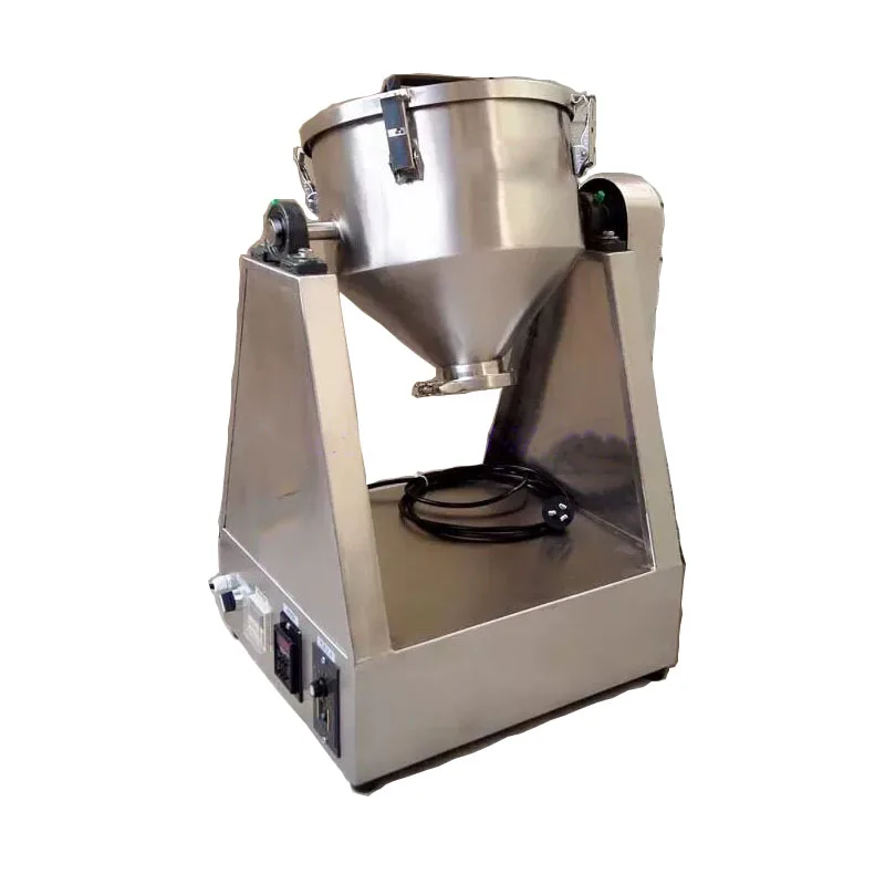 

Rotary Cone Chemical Dry Powder Mixing Machine Blender Mixer Powder Chemical Additive Food Maize Mixer